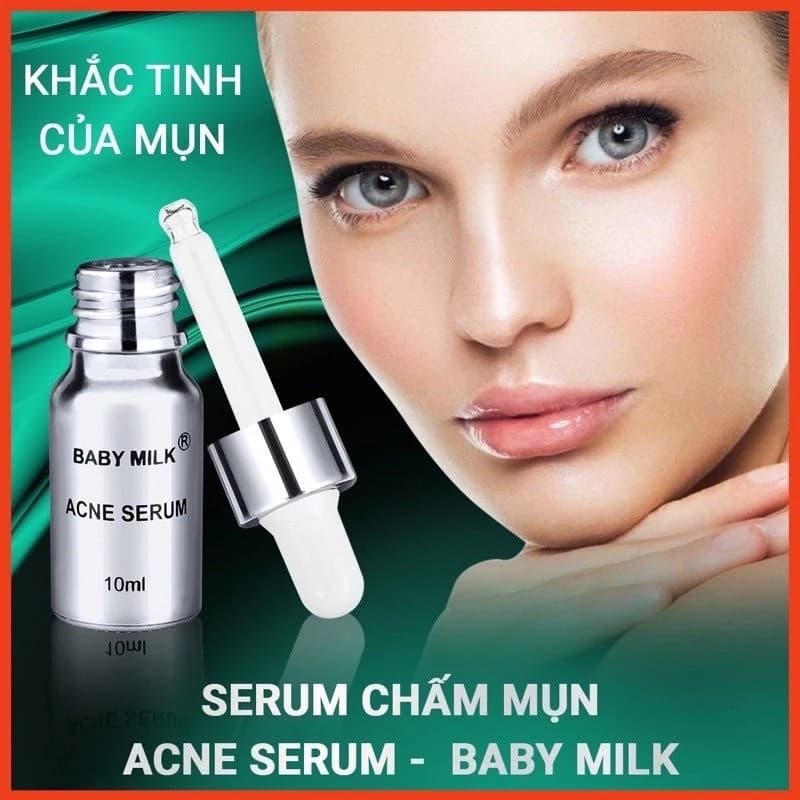 [Hot] Serum Acne Chấm Mụn Baby Milk 10ml - Hàng Hiệu Cao Thiên Nhi