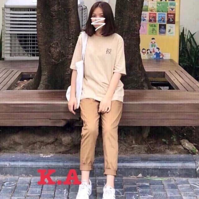 [RẺ VÔ ĐỊCH] Quần kaki ông sắn gấu KAT728