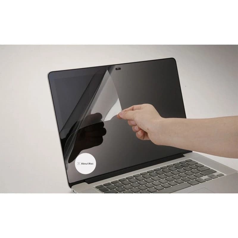 Miếng dán màn hình HD cho Mácbook ( tặng bộ khăn lâu và hỗ trợ dán màn chuyên nghiệp )