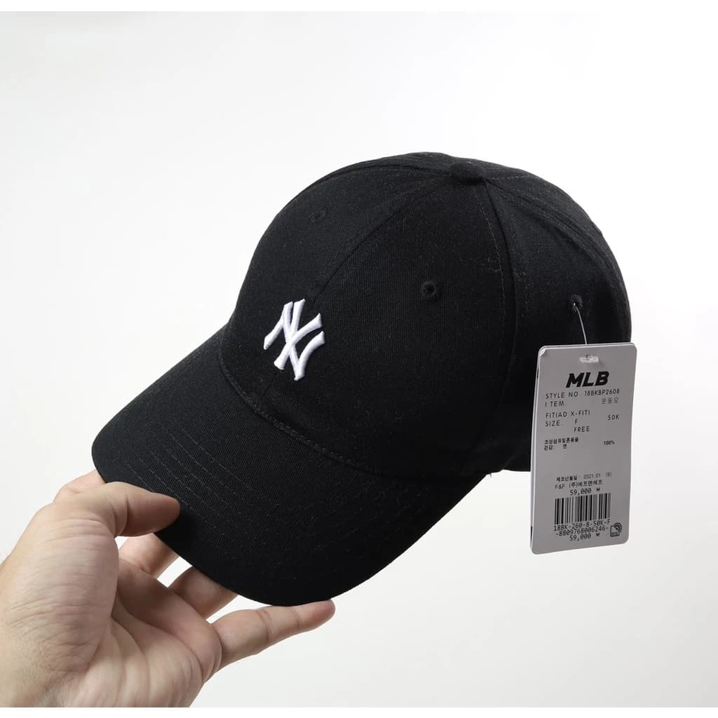 Mũ M.LB, nón lưỡi trai NY logo thêu hàng cao cấp, giá rẻ hợp thời trang