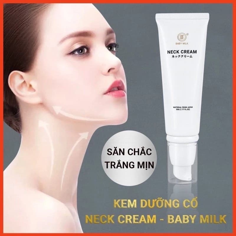 [Hot] Kem Dưỡng Cổ Neck Cream Baby Milk 50g - Hàng Hiệu Cao Thiên Nhi