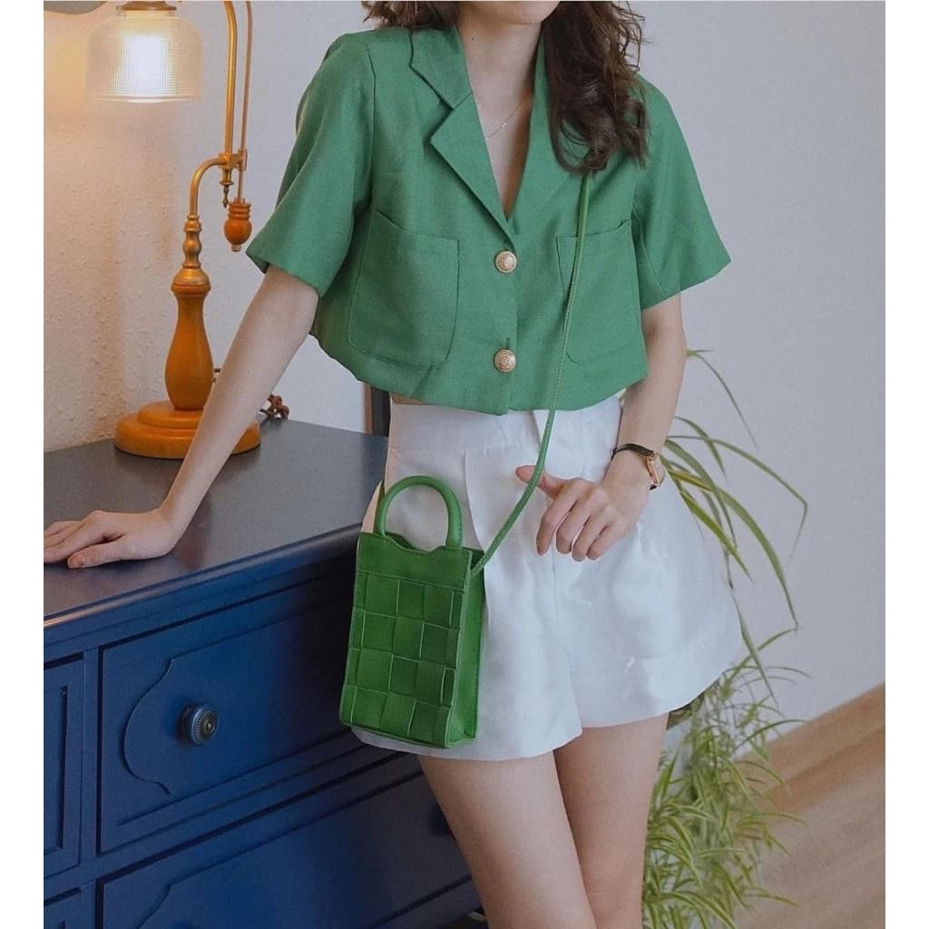 ÁO CROPTOP VEST ⚡HỎA TỐC⚡ MEOINDAHOUSE