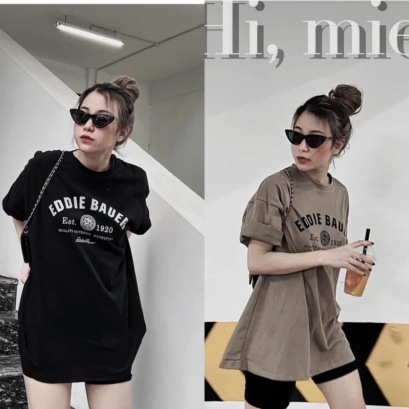 Áo Thun Nam Nữ COTTON 250GSM LOCAL BRAND KONOVA Form Rộng In Hình EDDIBAUER
