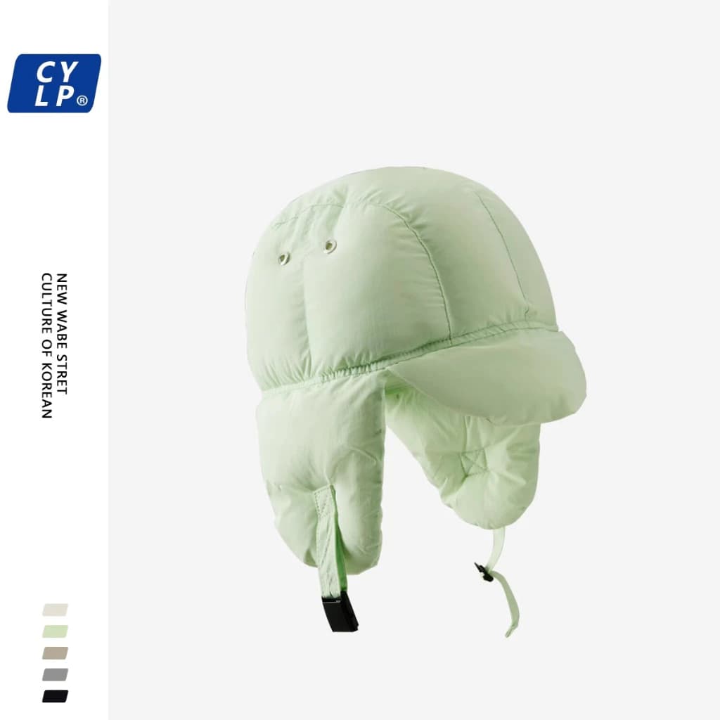 Mũ Phi Công lei feng cotton Giữ Ấm Tai Phong Cách Hàn Quốc Đơn Giản Dễ Phối Đồ Phong Cách Mới Cho Nữ