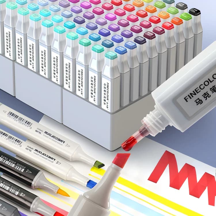 Angel Mark Alcoholic Mark Ink Vẽ phổ biến 20ML Bổ sung / Bổ sung / Mực lỏng có thể đổ đầy 1 Mực mịn EF100 / EF101 / EF102 / EF103 / EF104 / EF105