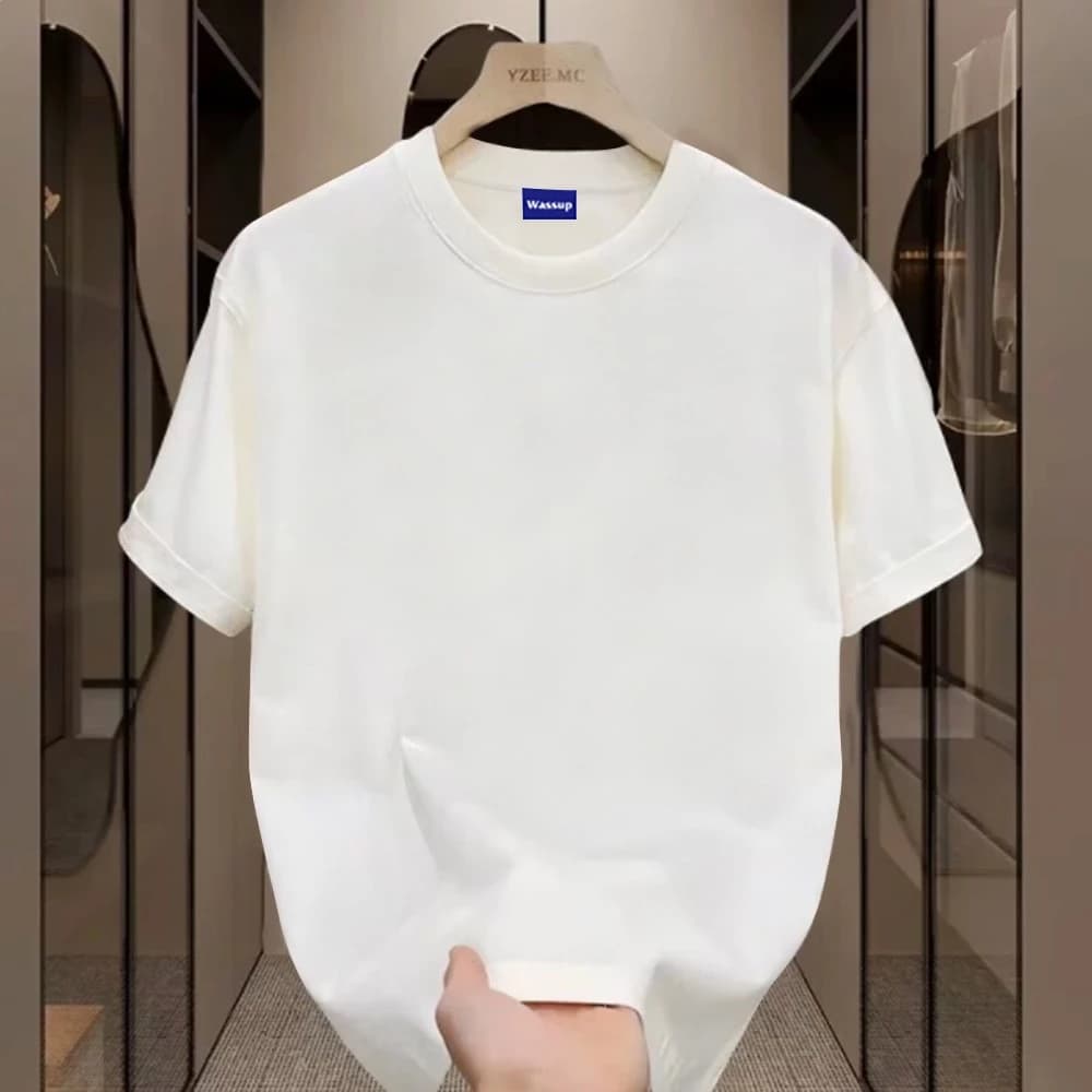 ✨Hàng có sẵn✨WASSUP Áo thun họa tiết cotton, Nhận thiết kế mẫu theo yêu cầu thời trang