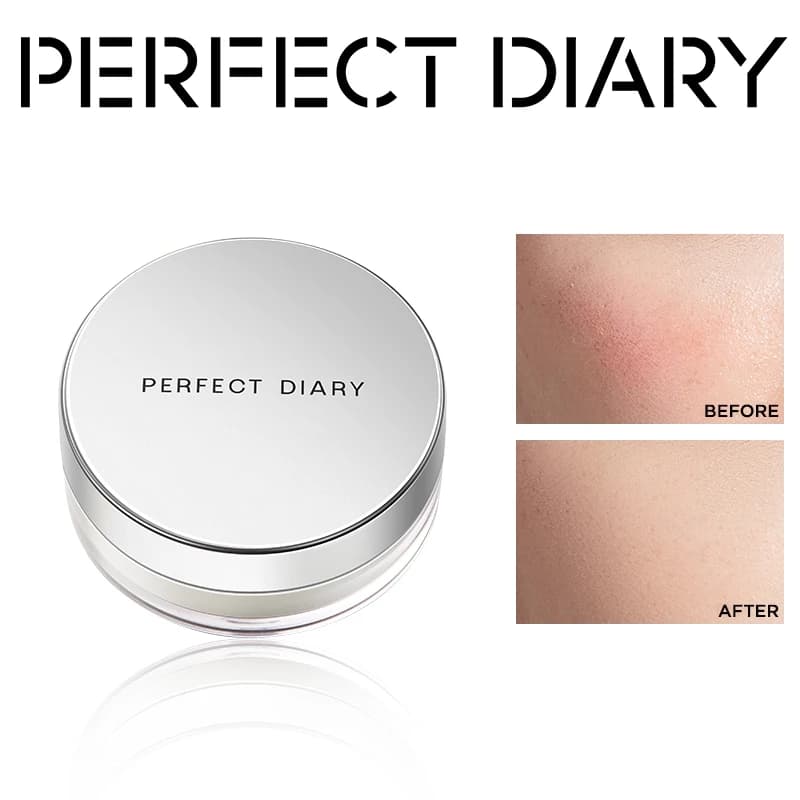 【NEW】Phấn phủ kiềm dầu Perfect Diary phiên bản nắp bạc mới giữ nền lâu 7g