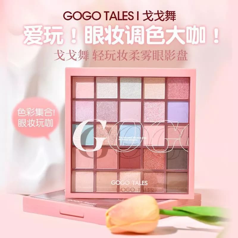 25 Màu Sắc Quá Khổ Phấn Mắt Bảng gogotales gogotales Bảng Phấn Mắt 2021 Phong Cách Mới Ngọc Trai Mờ Màu Đất Mùa Hè Nhiều Màu Phấn Mắt Giá Rẻ Đi Đi Truyện