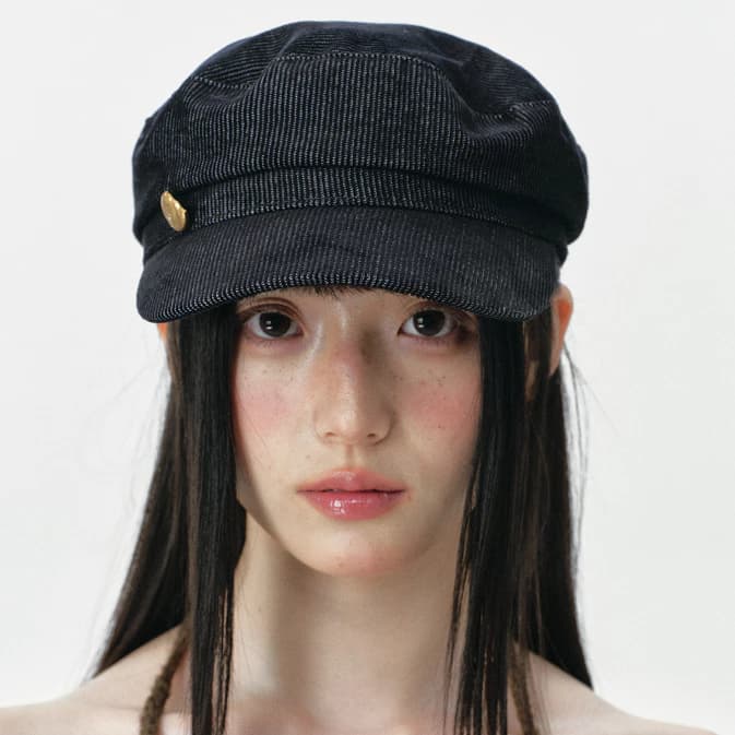 Mũ Newsboy nữ phong cách retro phù hợp mùa xuân thu hè, lấy cảm hứng từ Hàn Quốc và Nhật Bản