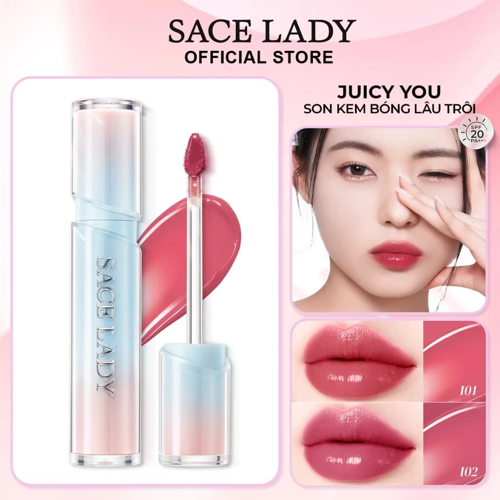 Son bóng lâu trôi SACE LADY Icy Touch 1.2ML