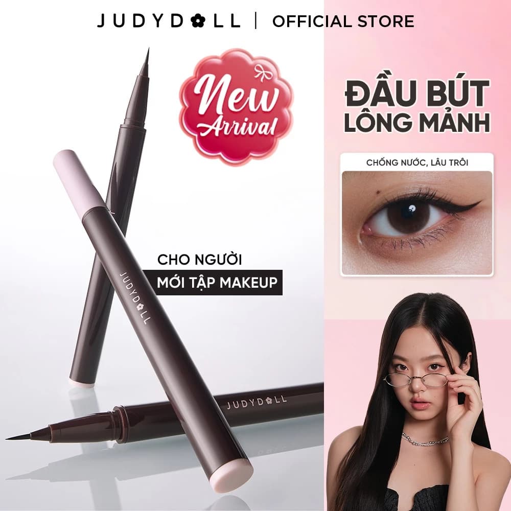 [MỚI] Bút Kẻ Mắt Nước JUDYDOLL Define Liquid Eyeliner Lâu Trôi Chuẩn Màu 0.5ml