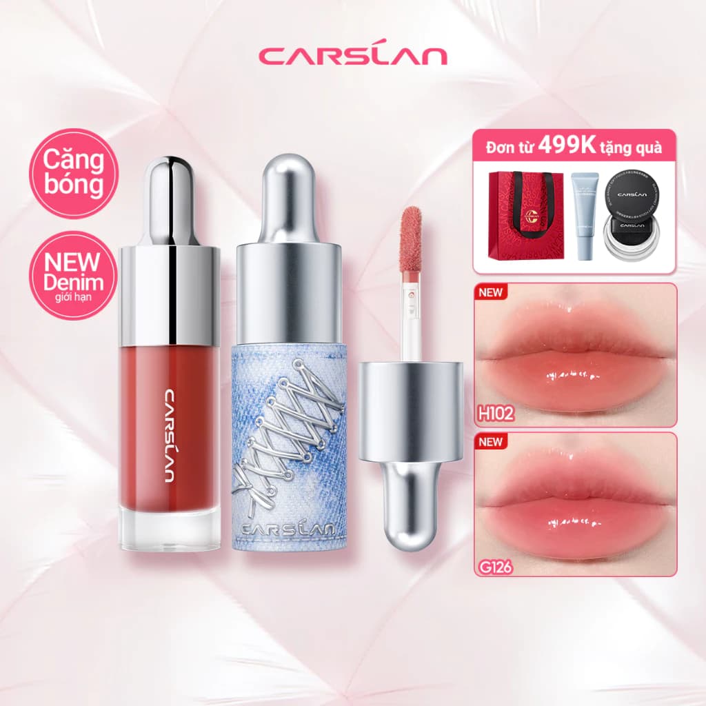Son tint dưỡng ẩm CARSLAN làm sáng nếp nhăn trong 28 ngày trang điểm và chăm sóc da trong một 4.5g