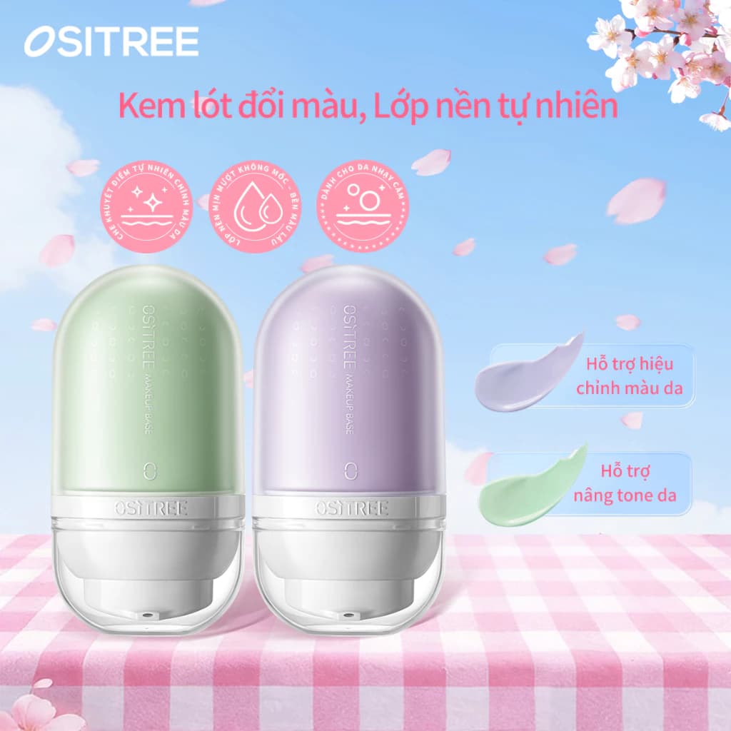 Hàng CÓ SẴN ositree Face Primer Makeup Base Primer Isolation Cream Concealer Tone-up25g