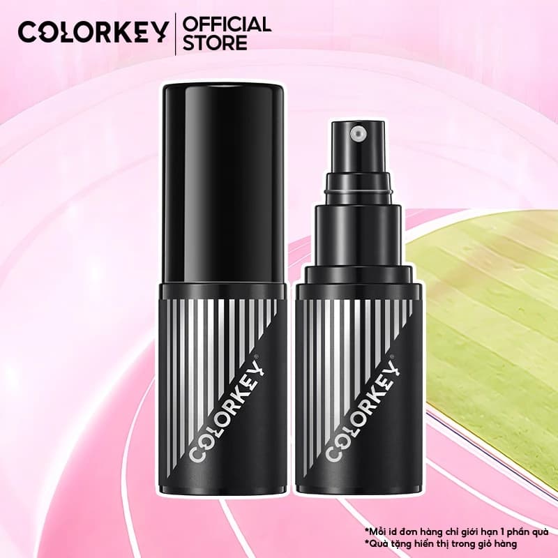 [MINI 30ML] Xịt Khóa Đen COLORKEY Tia Sương Mềm Mại Giúp Khóa Chặt Lớp Trang Điểm Phù Hợp Mọi Loại Da
