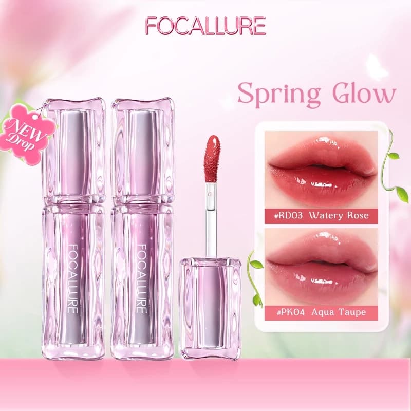 COMBO 2 Son Focallure Spring Glow Căng Mọng 1.8gx2