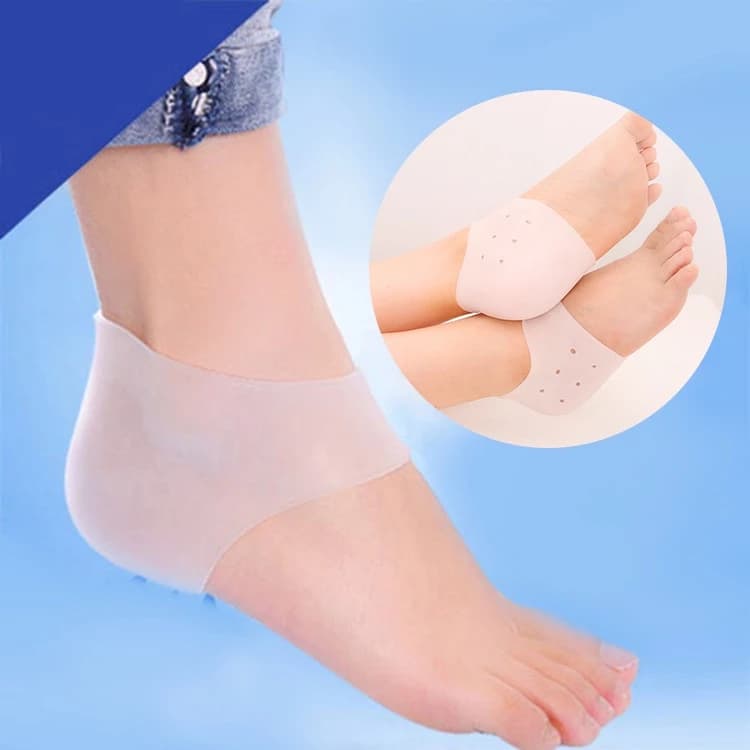 Bộ 2 Miếng Lót Silicon Bảo Vệ Gót Chân Khi Mang Giày