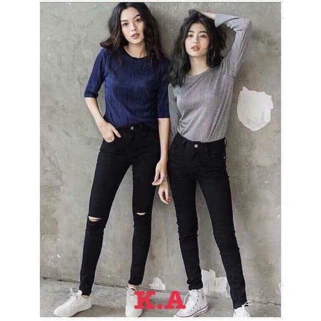 Quần kaki nữ trơn (form 55kg) KAY829
