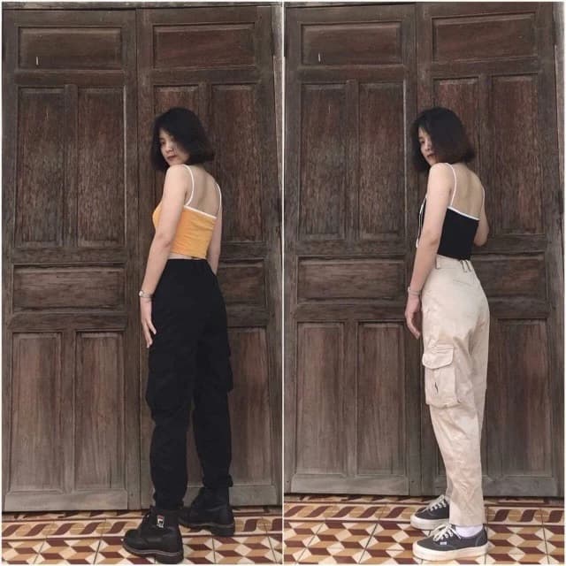 Quần kaki túi hộp HST727