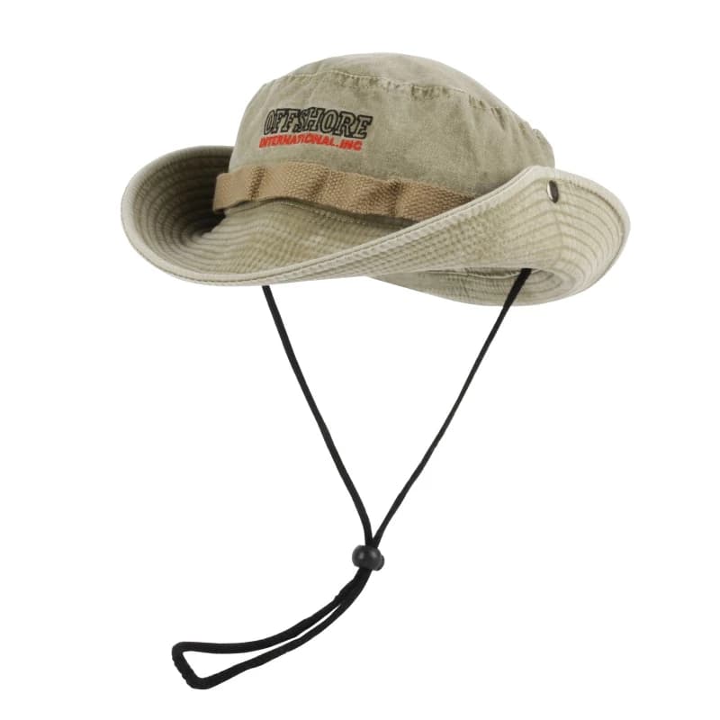 Mũ Bucket Dây Rút Chống Nắng Phong Cách Retro Cho Nam