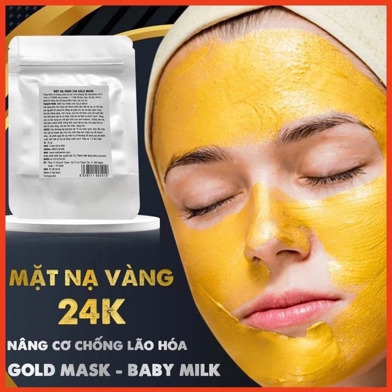 [Mới] Mặt Nạ Vàng Nâng Cơ Chống Lão Hoá Gold Mask – Hàng Hiệu Cao Thiên Nhi
