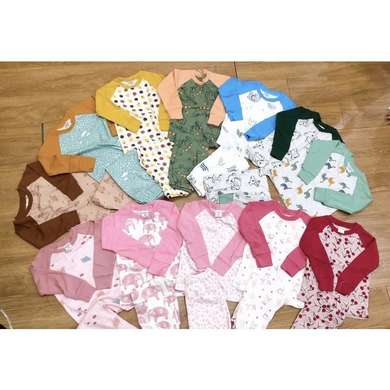 Bộ cotton carter cho bé trai bé gái