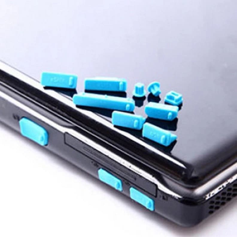 Bộ nút bịt Chống bụi Máy Tính Silicon Cao Cấp cho laptop cực tiện dụng, bảo vệ máy tính tiện sạch sẽ