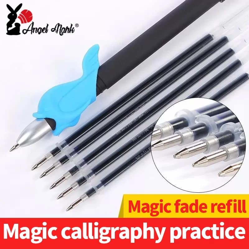 Khuyến Mãi Giá Rẻ Bộ 10 Bút Ma Thuật Tự Động Biến Mất Mực Xóa Được Bộ Bút Gel Có Thể Xóa Được Với Bút Đổ Lại Và Viết Kẹp Giá Đỡ Thư Pháp Ban Viết Tay Thực Hành Văn Phòng Phẩm