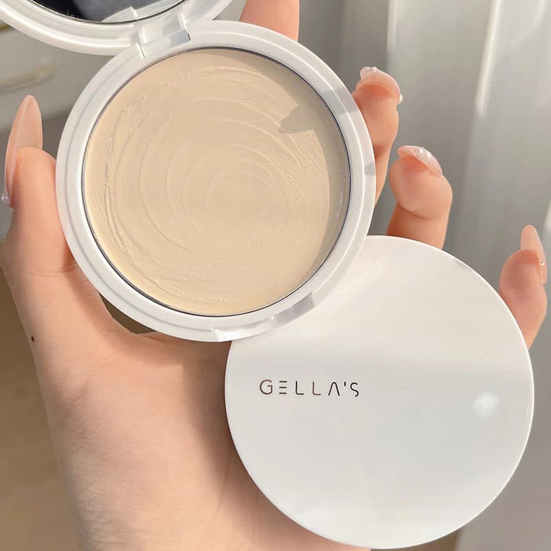 Gellas Kem Có Độ Bóng Cao Có Gương Gellas Cảm Giác Nước Tinh Tế Kem Có Độ Bóng Cao Micro Pearlescent Nữ