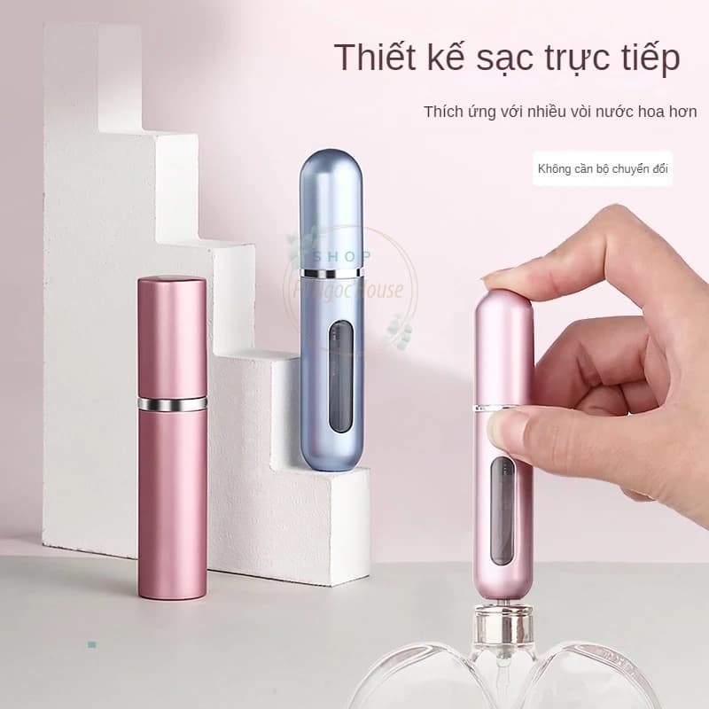 Chai Chiết Nước Hoa Dạng Xịt Mang Đi Du Lịch Dung Tích 5ml