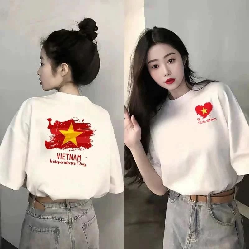 Áo thun ngắn tay nón lá Việt Nam chất áo thun nam nữ unisex hàng đầu,áo phông mùa hè