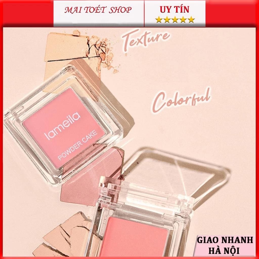 Phấn má hồng đơn sắc vuông chính hãng nội địa trung