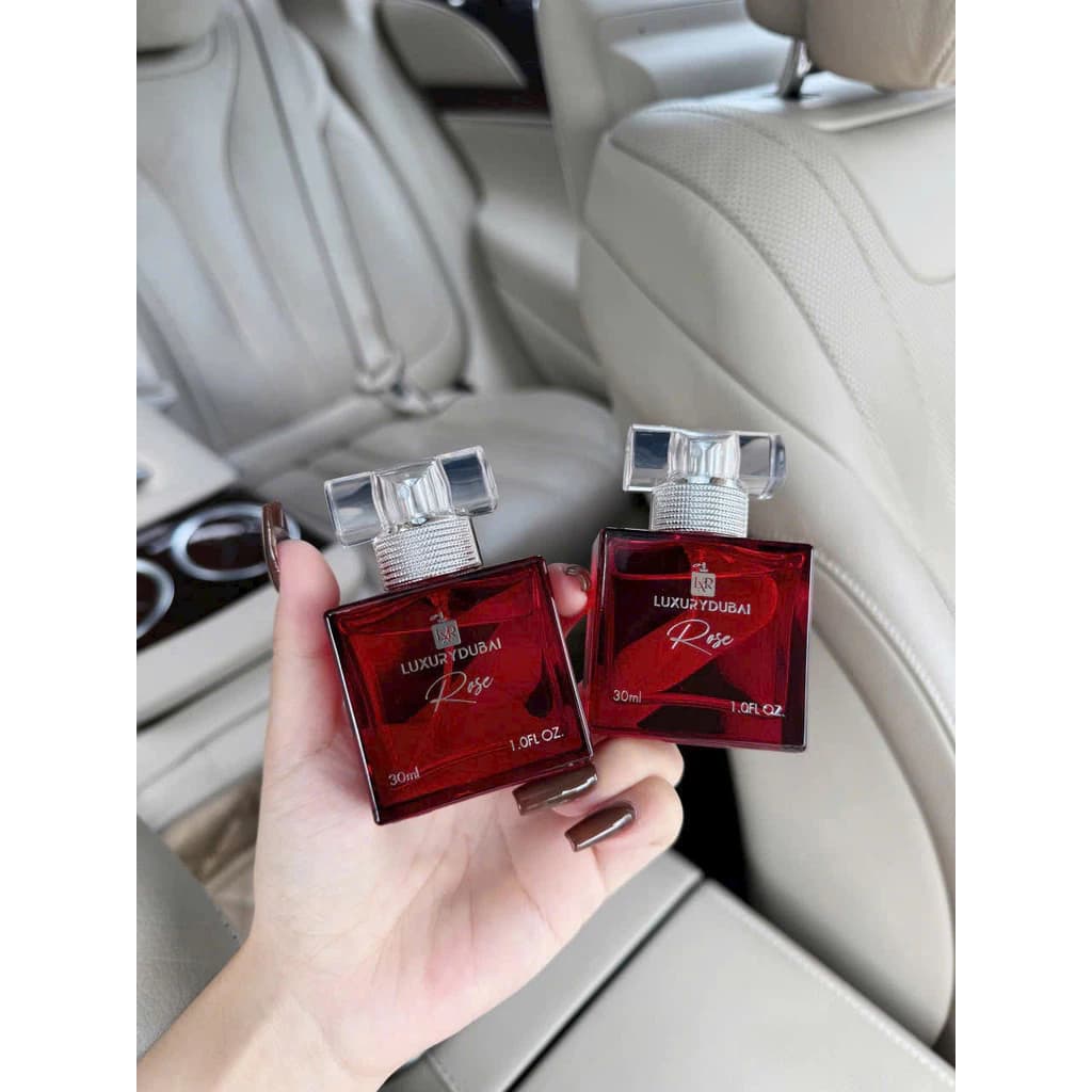 2 chai Rose 30ml Nước hoa DUBAI LUXURY chuẩn chính hãng dành cho Nữ