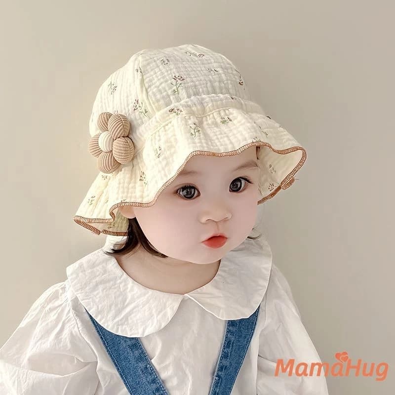 Mũ Chống Nắng Cho Bé Mùa Hè 2026 Hàng Mới Về Hoa Người Cá Nón Dây Đeo Có Thể Điều Chỉnh Bãi Biển Sơ Sinh Ngoài Trời Chụp Ảnh Trang Phục Dễ Thương Trẻ Sơ Sinh Kid Girl Đầu Thời Trang Mặt Trời Thường Ngày Mặc
