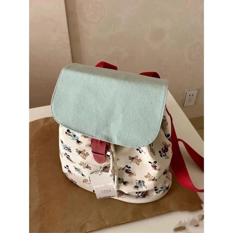 Chuột Mickey Hoạt Hình Thời Trang Ba Lô Thường Ngày Dây Rút Dung Tích Lớn Ba Lô Phù Hợp
