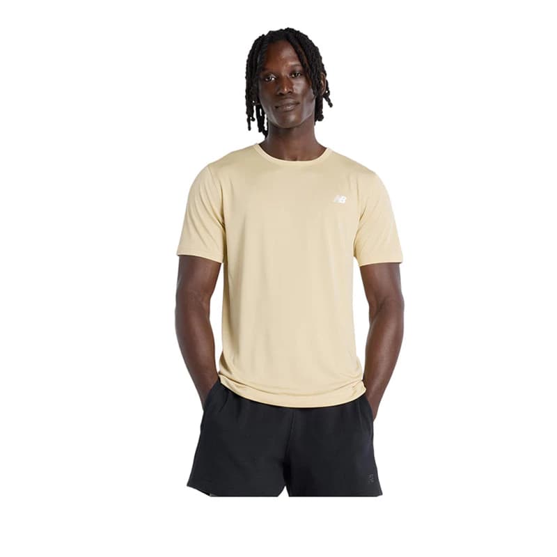 Áo Thun New Balance Sport Essentials Utility Mens - Light Brown