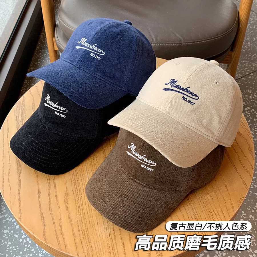 Mũ Lưỡi Trai Cotton Nguyên Chất, Phong Cách Mới