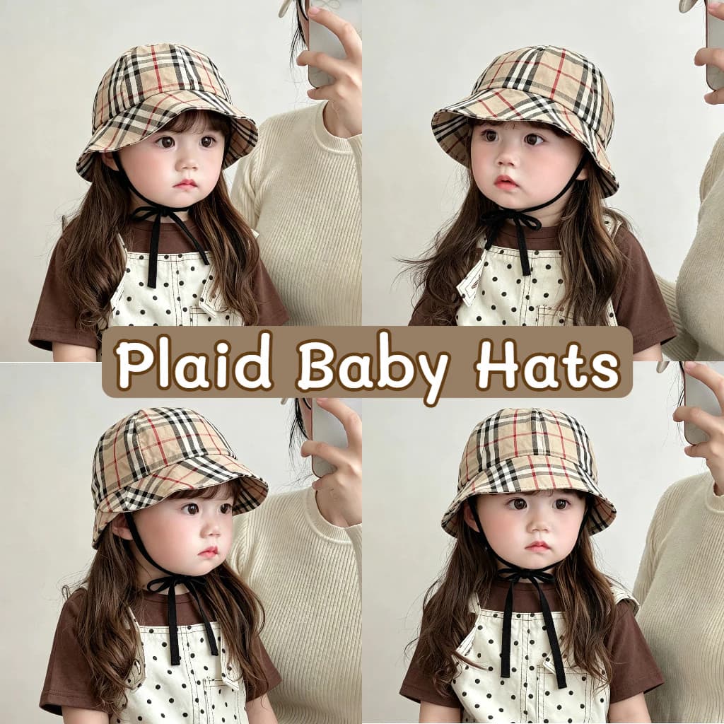 [Giảm giá thanh lý] Mũ sơ sinh mỏng mùa hè Họa tiết kẻ sọc 0-24 tháng tuổi Mũ Cotton cho bé
