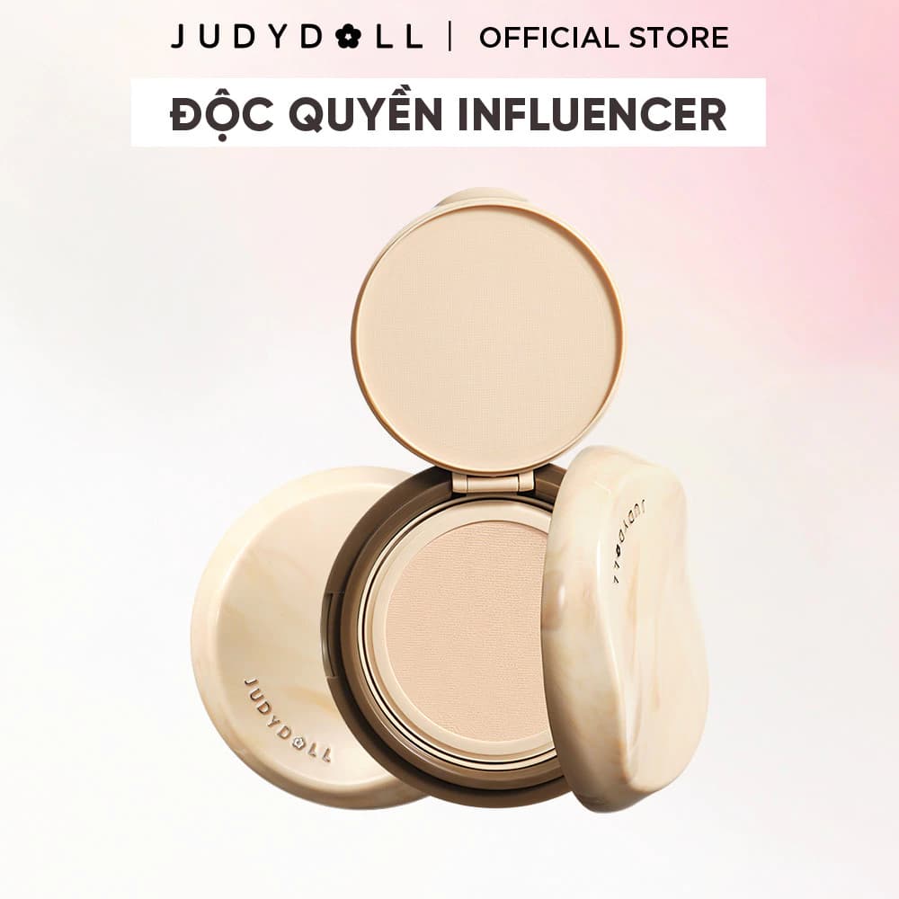 [CB INFLUENCER] Phấn Nước JUDYDOLL Long Wearing Cushion Che Phủ Tiệp da Tự nhiên Kiềm Dầu Lâu Trôi 14g