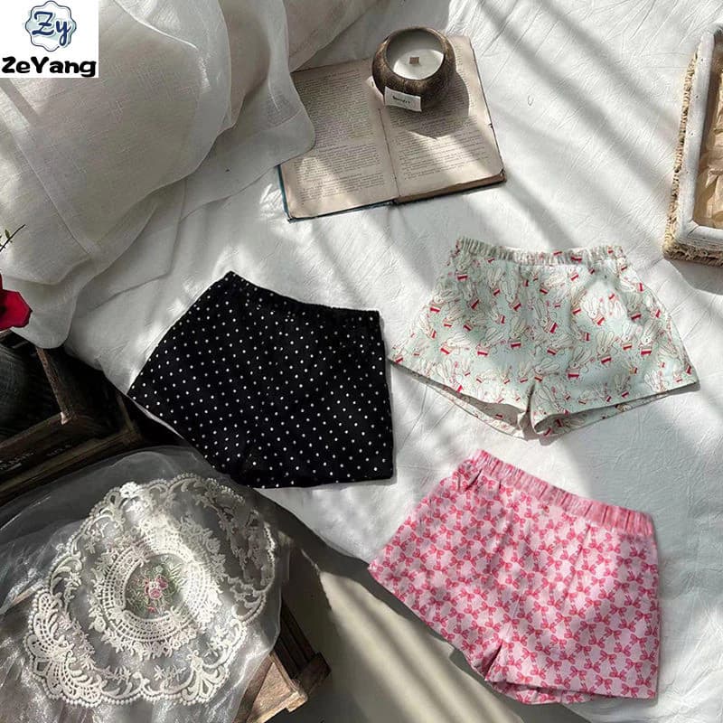 Quần trẻ em ZY 70-140 in hình hoạt hình, quần short bé gái, phong cách thời trang, sẵn hàng