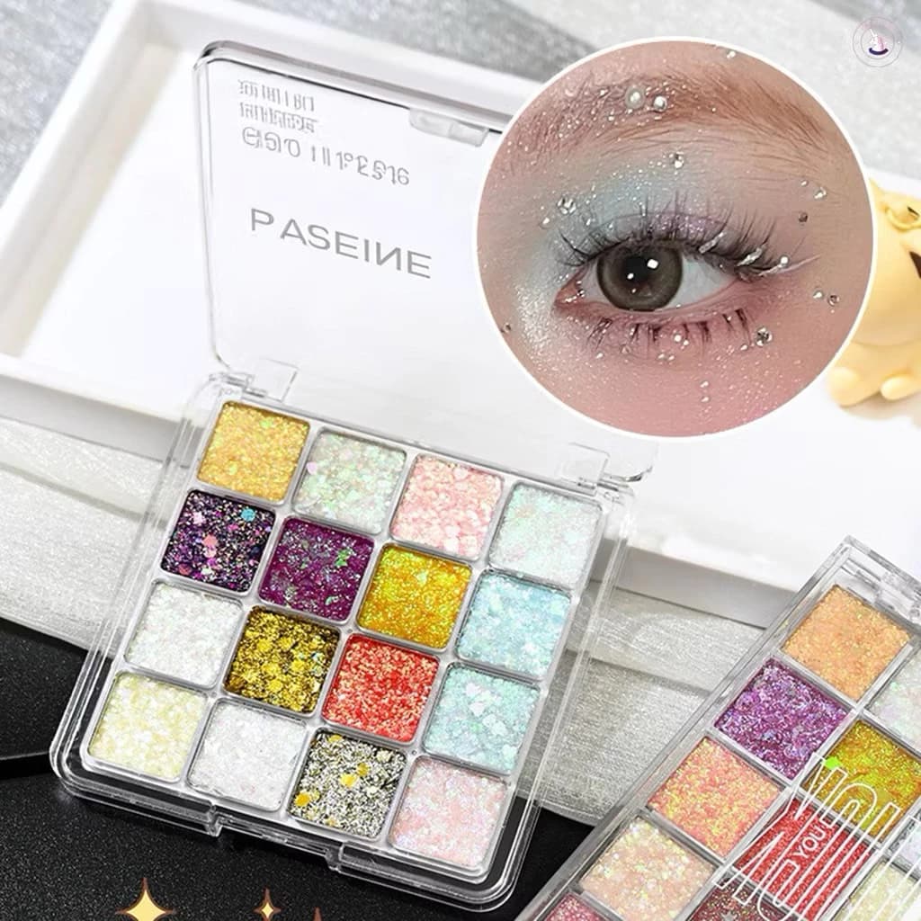 Nhũ mắt hạt to kim tuyến K'apeine bling bling