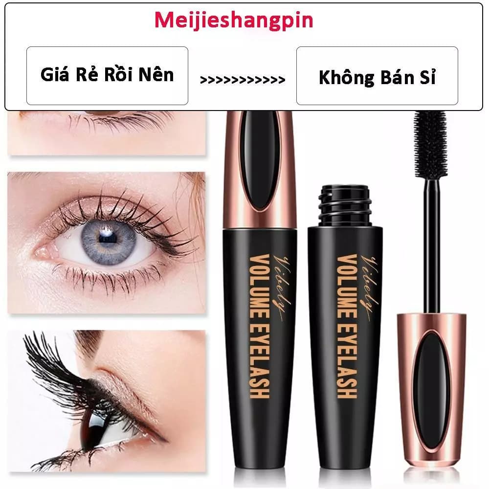 Mascara Chuốt Mi Chống Nước Dài Cong Mi Không Lem Trôi Hoàn Hảo