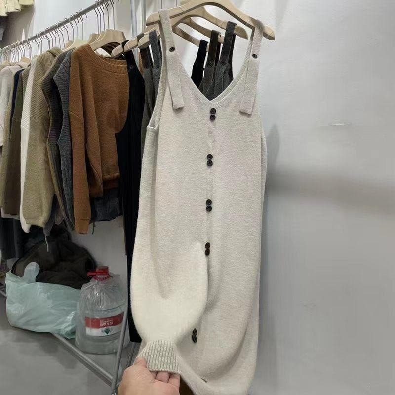 Áo len dệt kim cỡ lớn phù hợp thu đông cho nữ