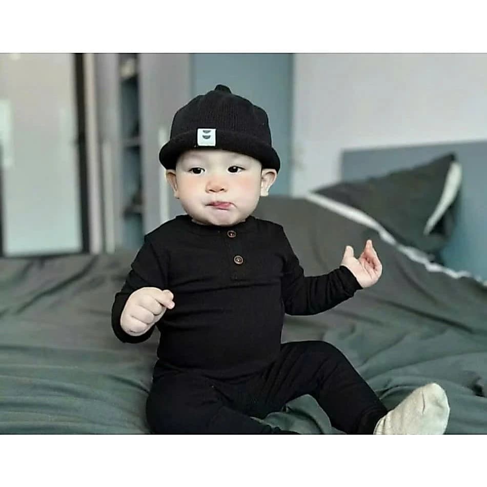 M6 Com bo 3 bộ dài tay cho bé -  Quần áo trẻ em , bộ dài tay cho bé trai, bé gái  6 - 15kg