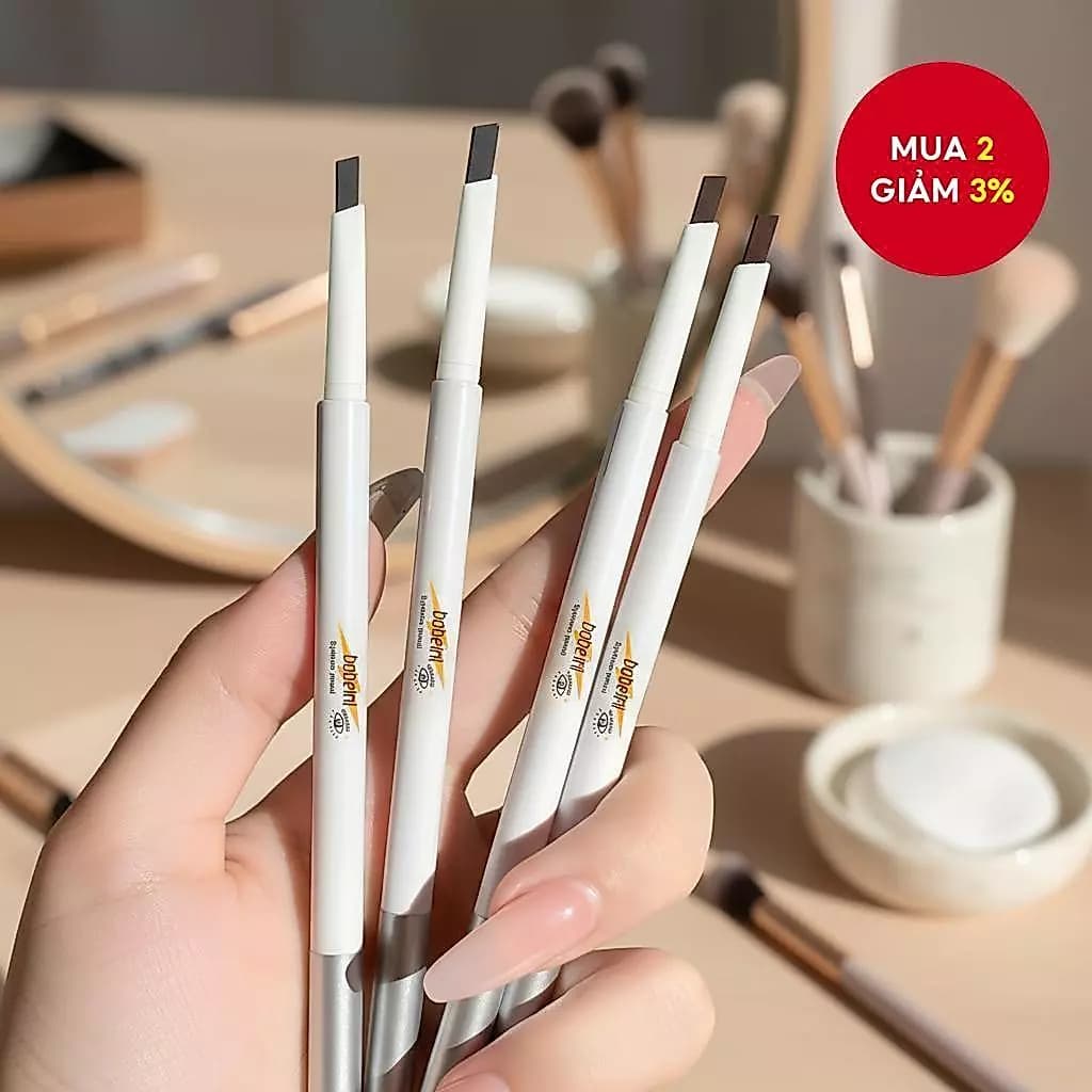 Bút Chì Kẻ Lông Mày Slim – Chống Nhòe, Tự Xoay, Tạo Hiệu Ứng Chân Thật, Dễ Sử Dụng, Phù Hợp Cho Da Nhạy Cảm, Làm Đẹp