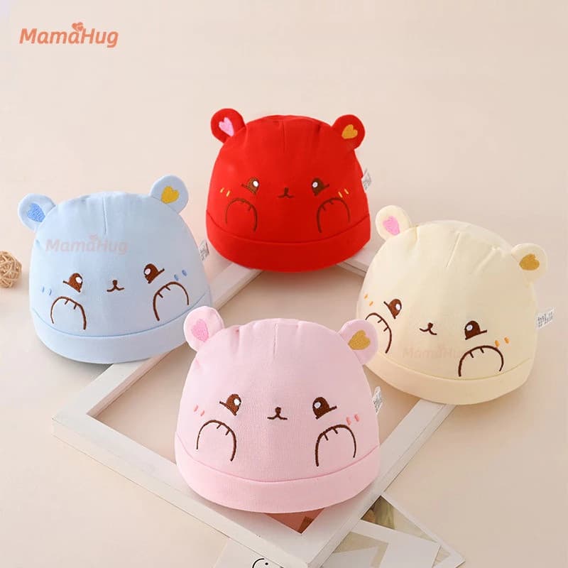 Mũ Bé Sơ Sinh Mùa Thu Hai Lớp Cotton Nguyên Chất Mũ Trẻ Sơ Sinh Liền Mạch Mỏng Mềm Mại Thoáng Khí Beanie Bé Trai Bé Gái Tập Đi Mũ Phụ Kiện Giá Bán Buôn Chất Lượng Cao Thoải Mái