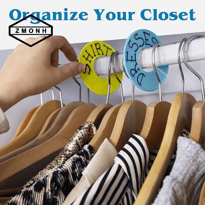 ZMONH Quần Áo Ra Kích Thước Chia Quần Áo Tủ Quần Áo Chia Tủ Quần Áo Treo Quần Áo Quần Áo Cho Bé Quần Áo Du Lịch Tủ Quần Áo * Mới