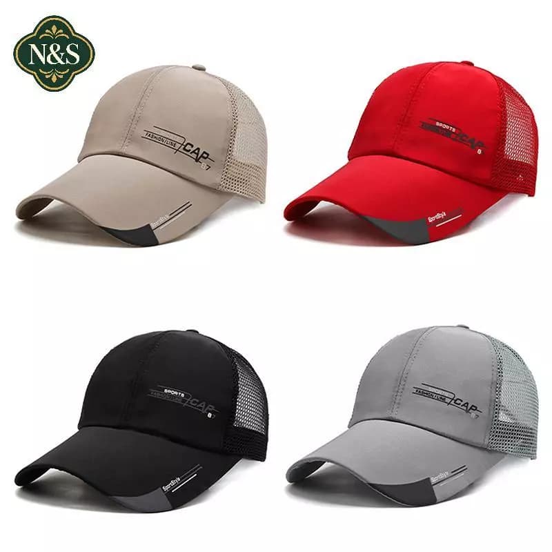 NS Đơn Giản Truer Mũ Chắc Chắn Mũ Bóng Chày Nam Lưới Thoáng Khí Mũ Nhãn Sti Snapba Sunhat Mùa Hè Golf Mũ Bóng Chày NS