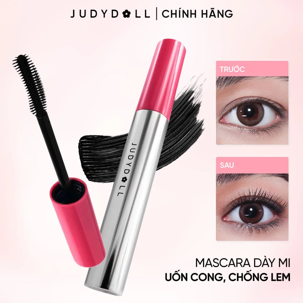 [NEW] JUDYDOLL Mascara Dày Mi No-Droopng Volume Mascara Chống Nước Chống Lem