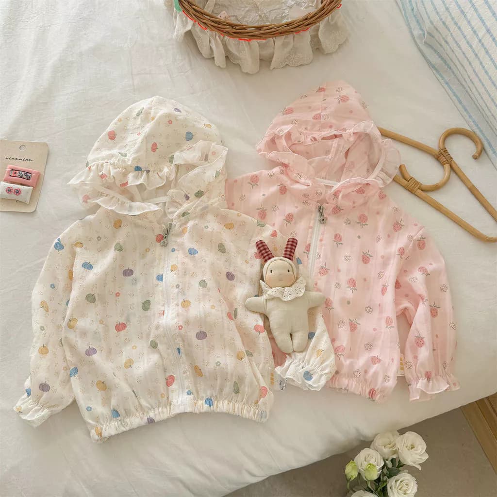 Áo khoác nữ mỏng nhẹ mùa hè trang phục 2026 mới bé Cardigan