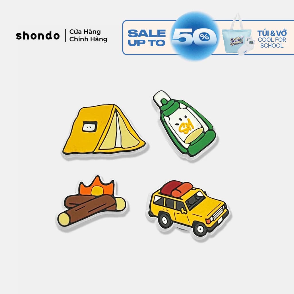 Set Charm Chủ Đề Dã Ngoại Shondo